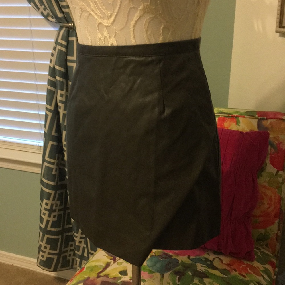 F21 Pleather Skirt